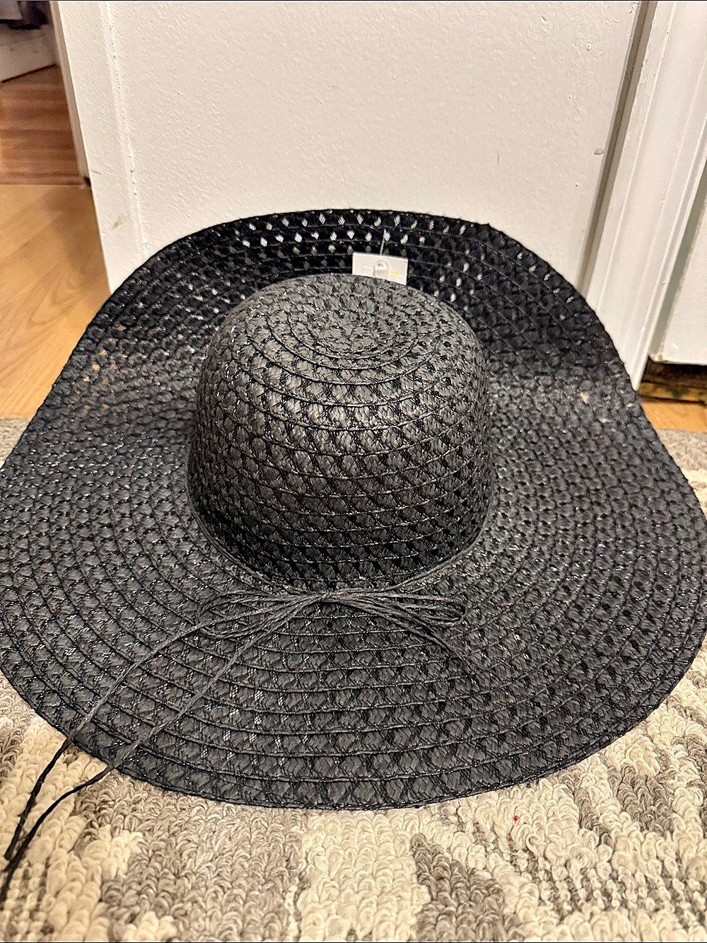 Black Wide-Brim Hat